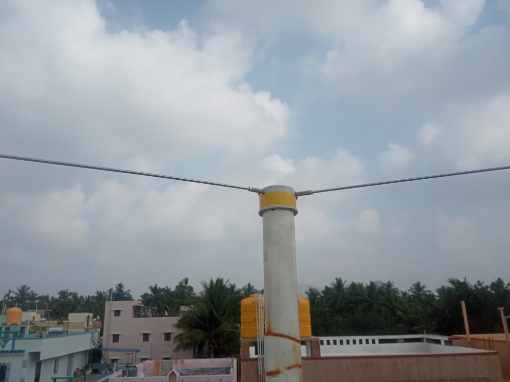 DIY – 137 Mhz V-dipole antenna for weather satellites reception